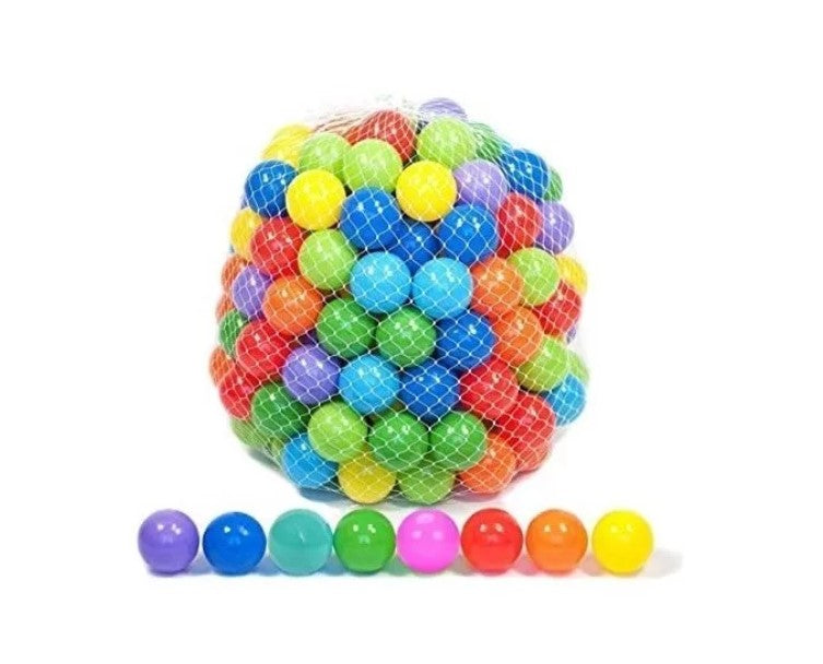 Pack 100 Pelotas Plasticas Para Piscina