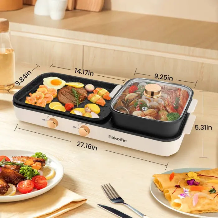 Plancha Electrica Antiadherente | Zona Bbq Premium + Ebook con Recetario Exclusivo GRATIS🎁