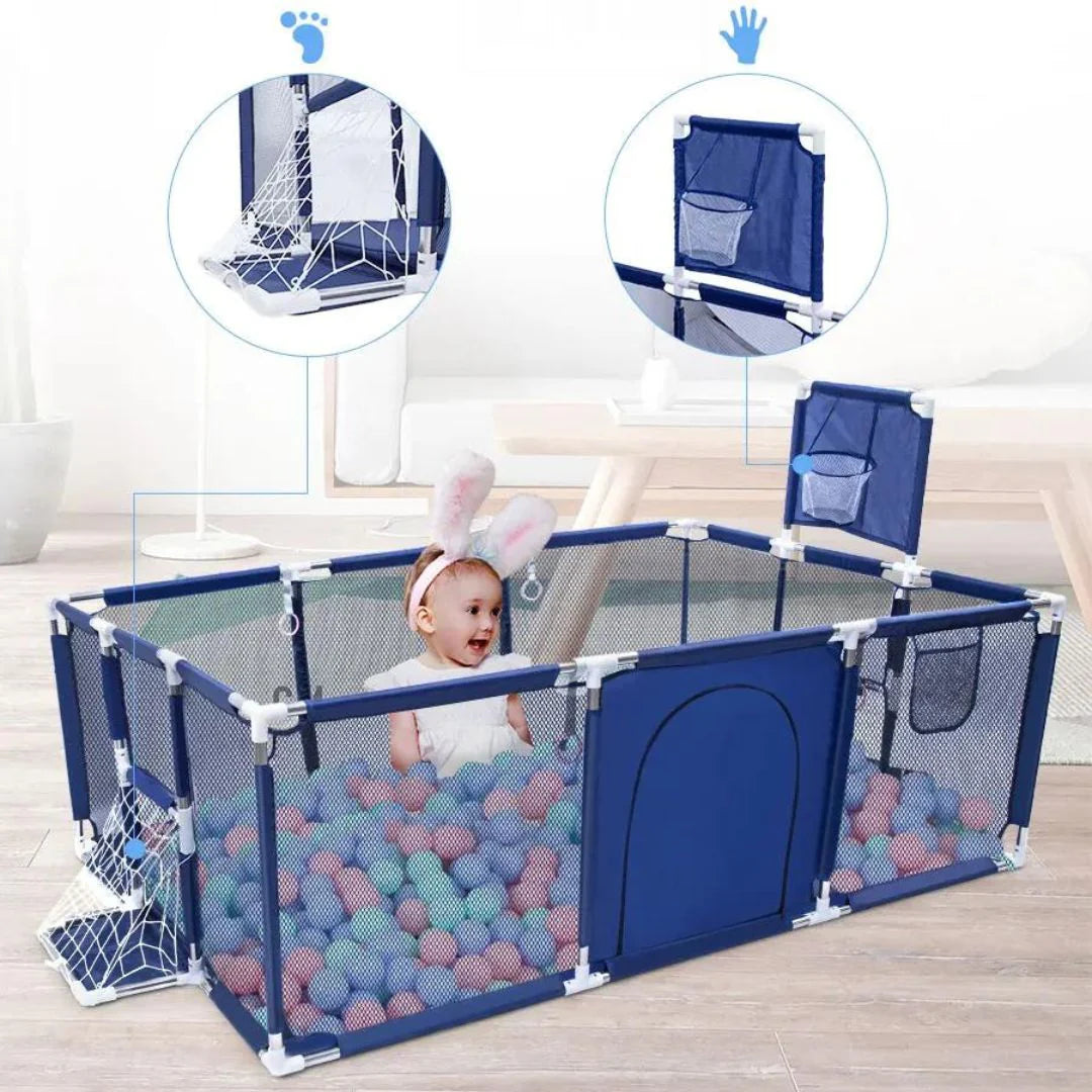 Parque Infantil Neurodidactico tipo corral seguro para bebés