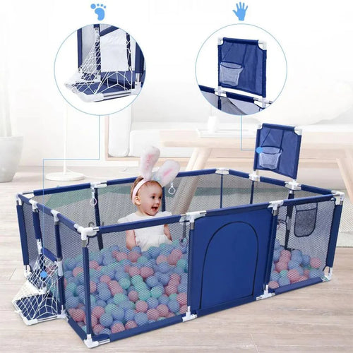 Parque Infantil Neurodidactico tipo corral seguro para bebés