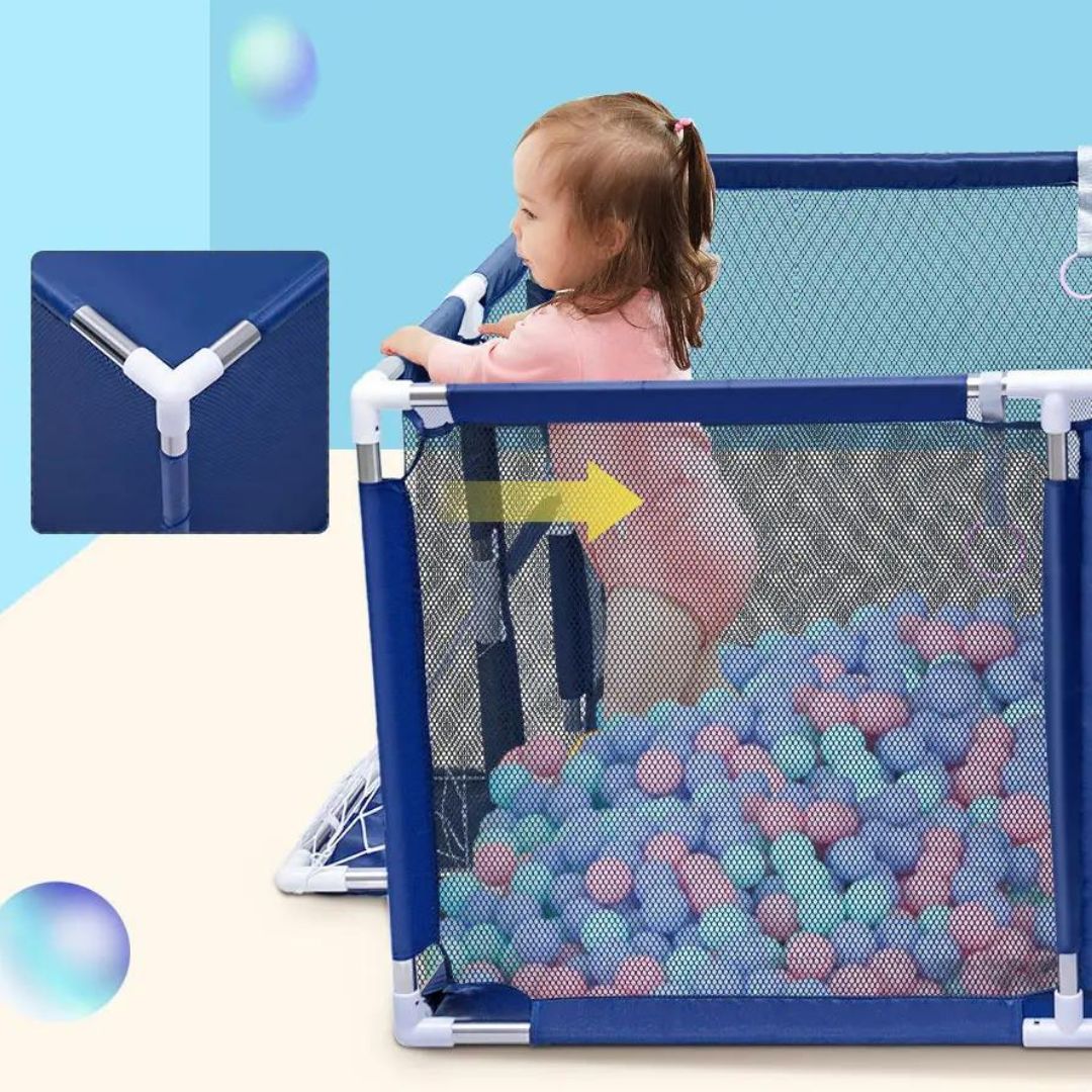 Parque Infantil Neurodidactico tipo corral seguro para bebés