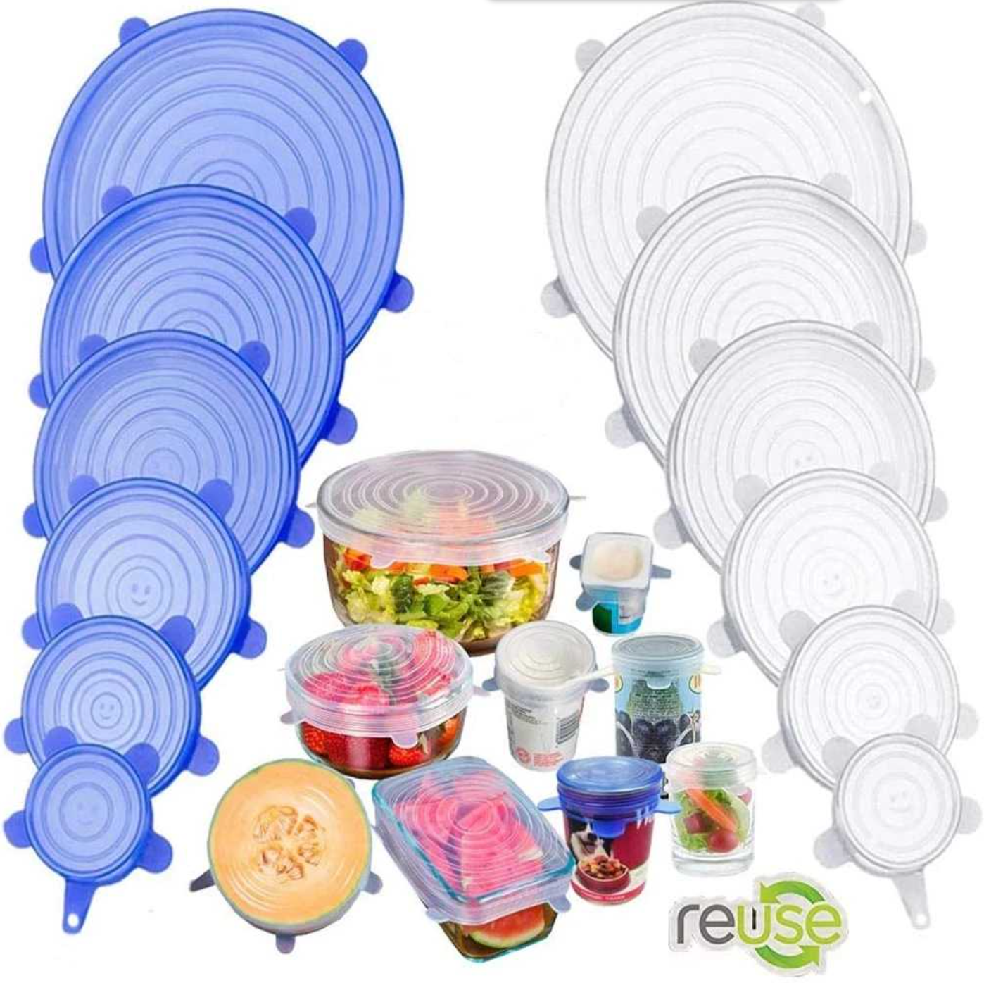 Set De Tapas De Silicona