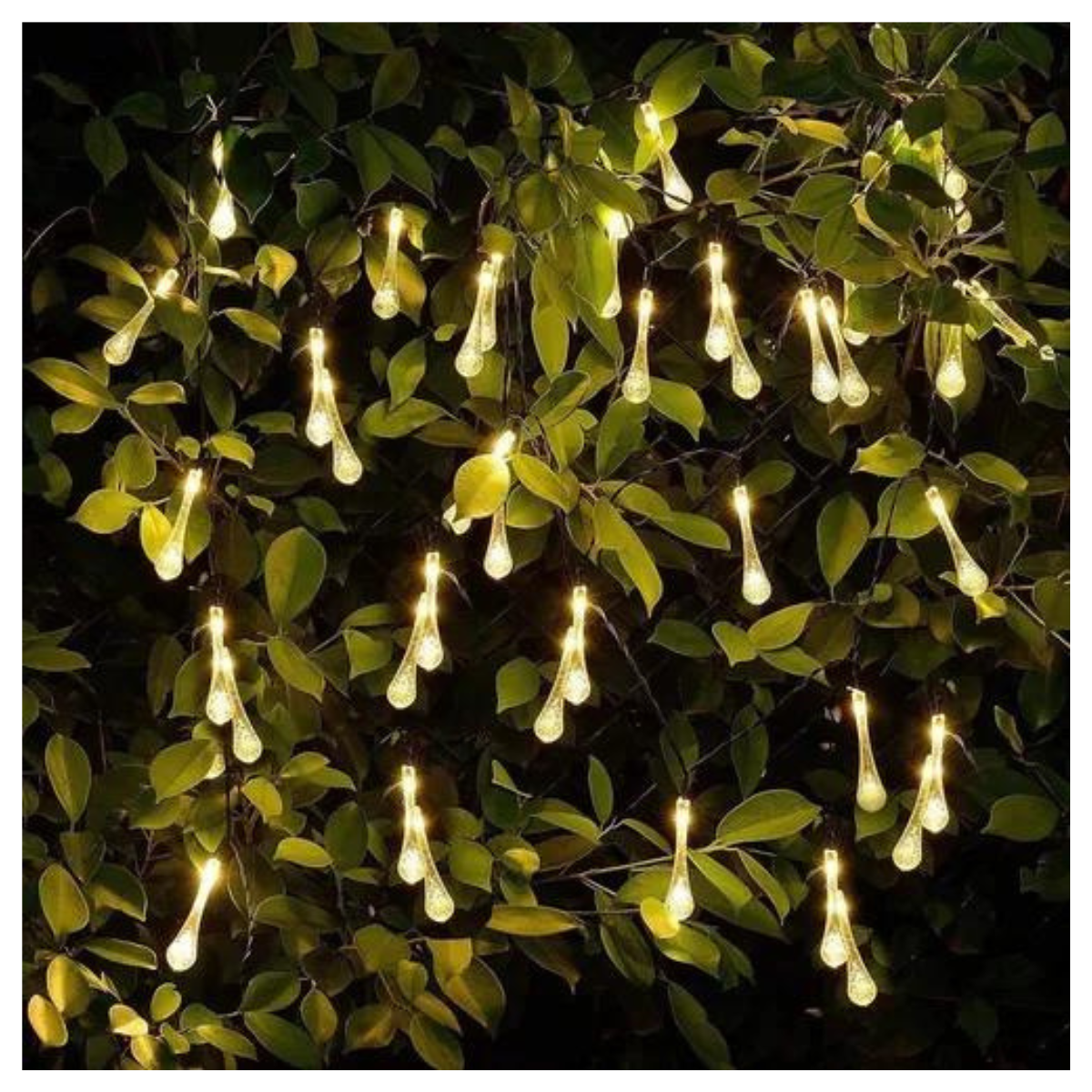 Guirnaldas Navidenas Gotas De Cristal