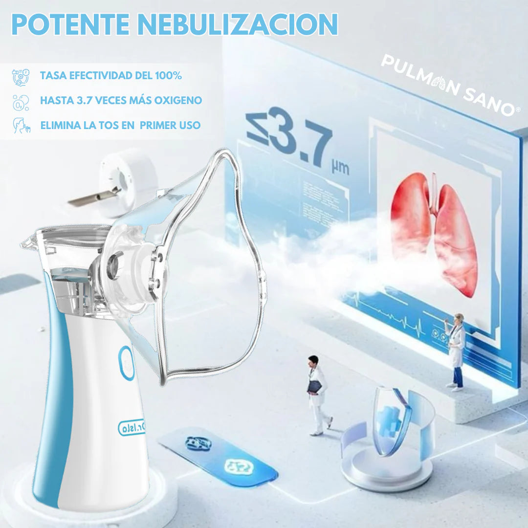 PulmoLife™ Nebulizador Portatil | Respira hoy… vive mañana. 💨🫁