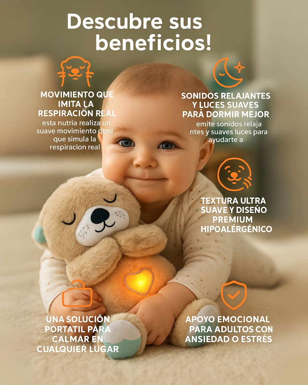 NUTRIA COMPAÑERO EMOCIONAL | 🦦Reduce estrés y ansiedad con respiración real💝
