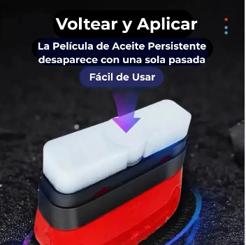 GLASSVIEW®️ | Cepillo AntiEmpañante e Hidrofóbico