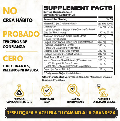 King Maker™ | Energía y Vitalidad Masculina