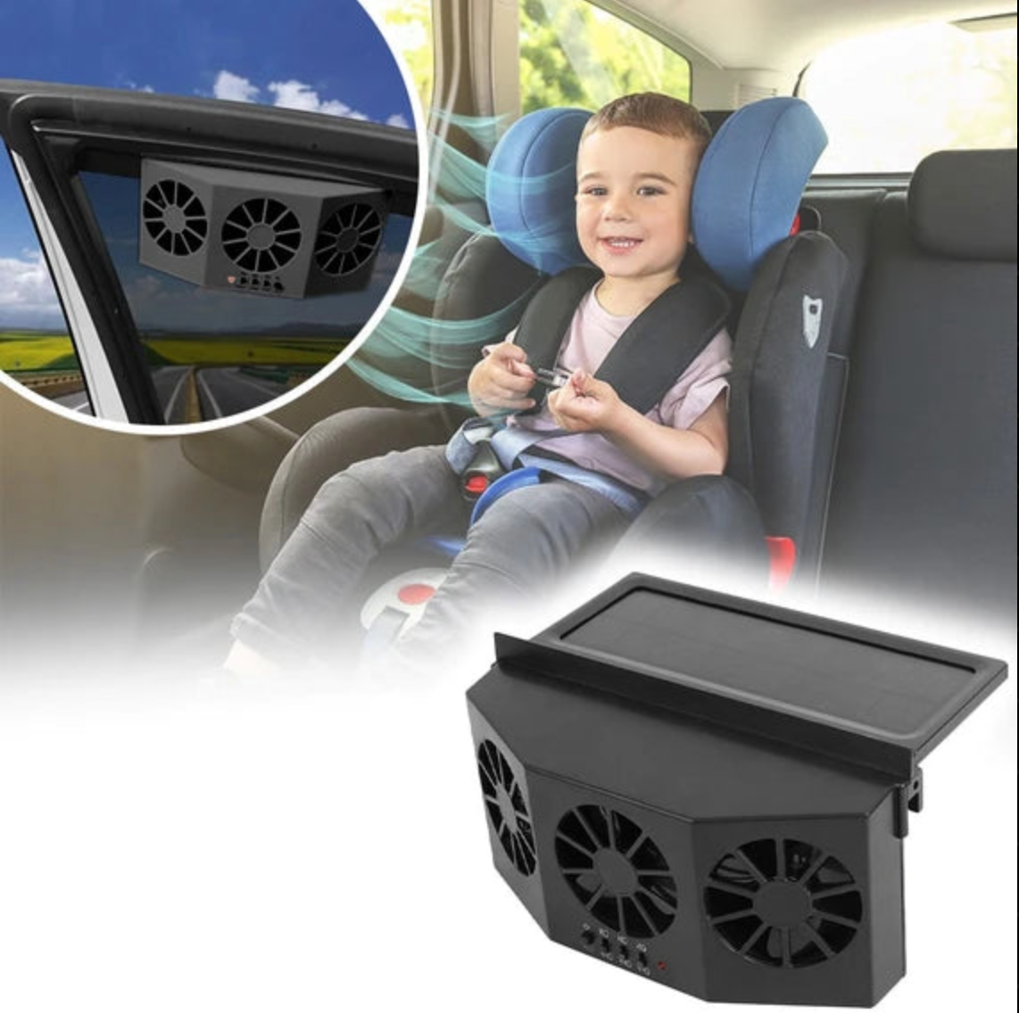 Extractor para Auto con Energía Solar