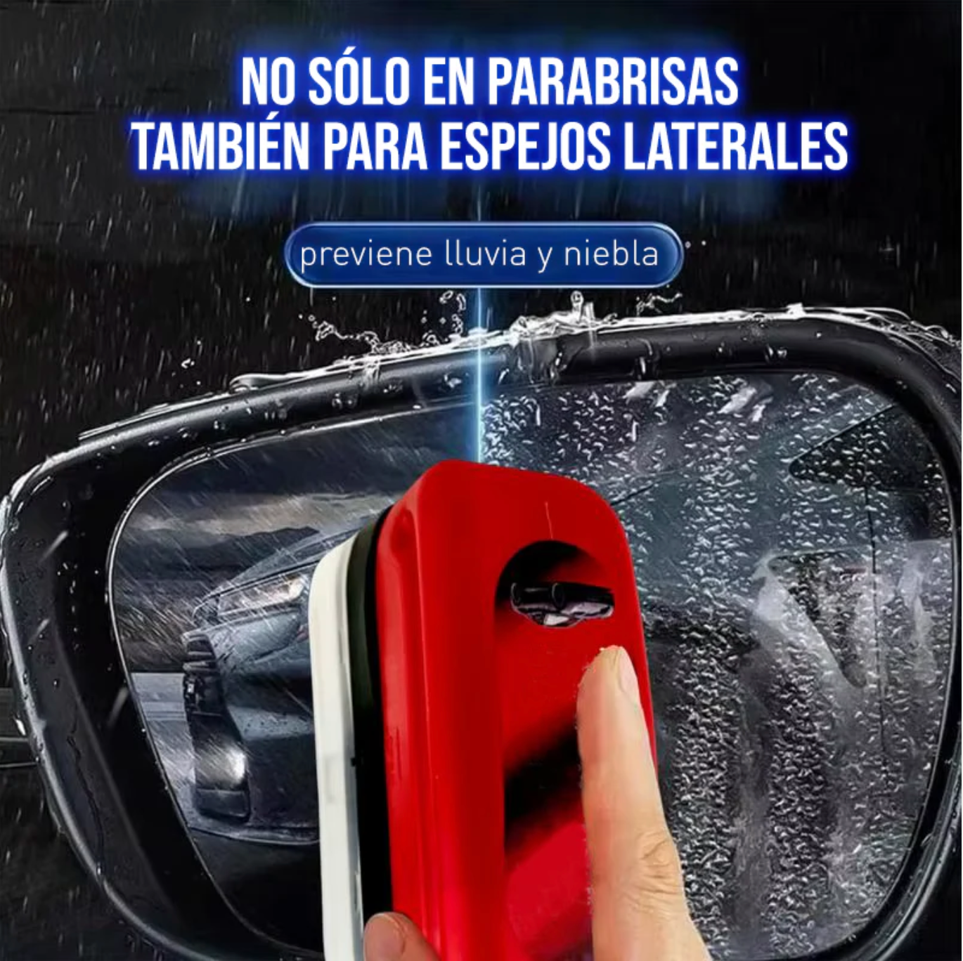 GLASSVIEW®️ | Cepillo AntiEmpañante e Hidrofóbico