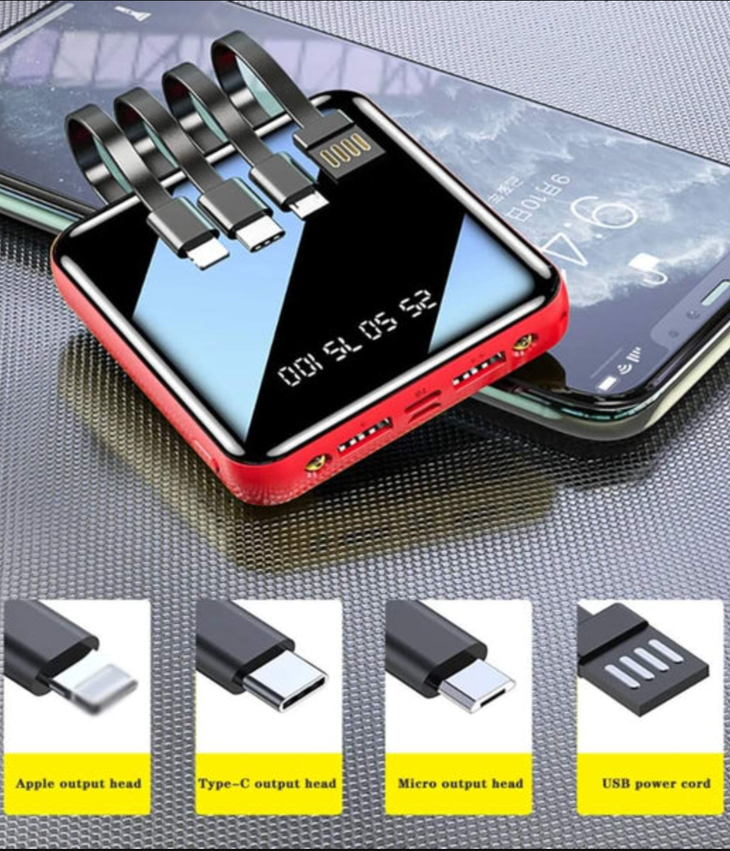 POWERMAX®️ | Batería de Bolsillo 20.000mAh con Carga Quintuple