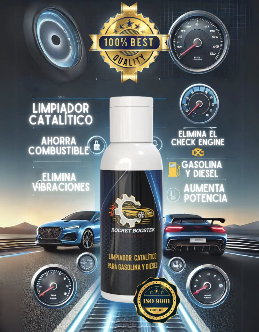 ROCKET BOOSTER®️ TRANSFORMA TU AUTO🚀