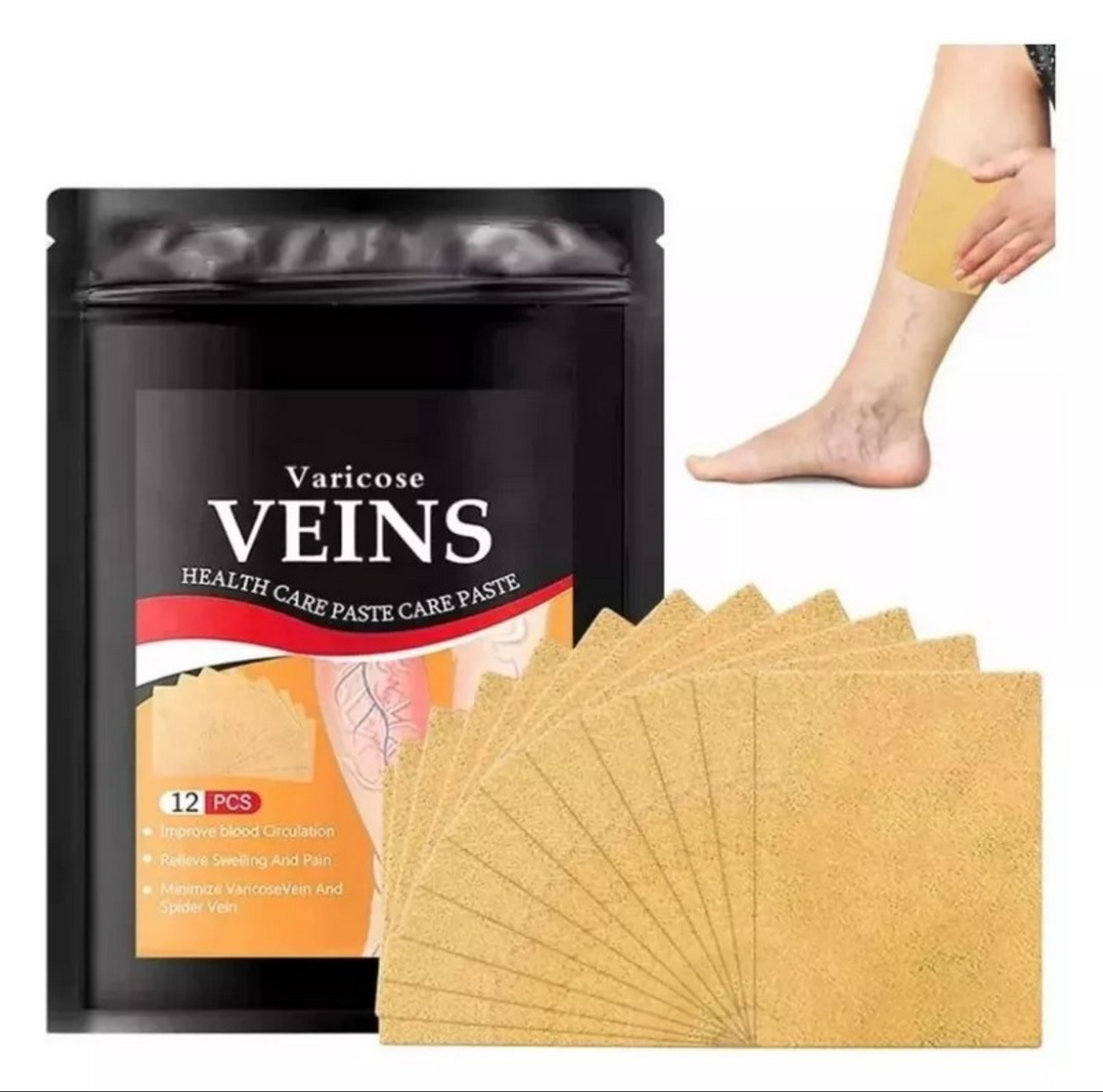 Parches De Pierna VARICOSE VEINS®️