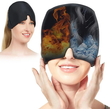 MigraRelief™ | Gorro Anti-Migraña Terapéutico Frío/Calor