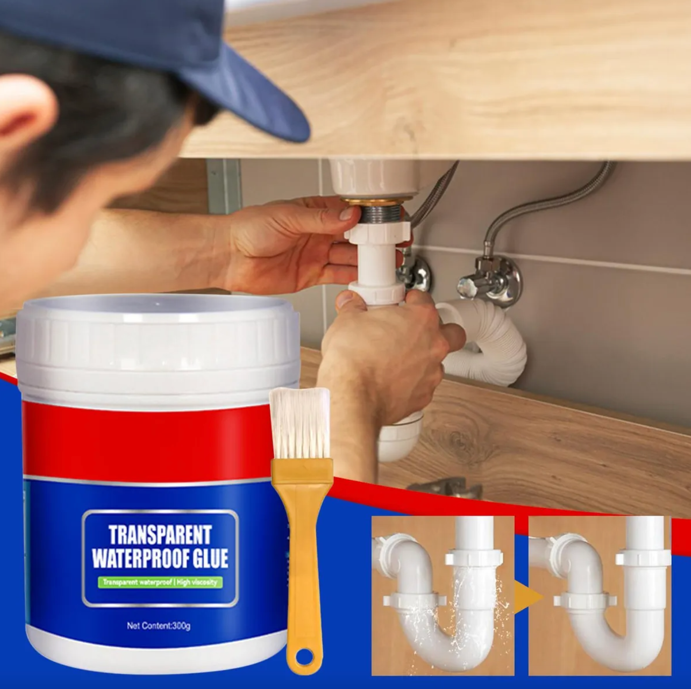 MAXISELL™ – Sellador Adhesivo Impermeable 300g