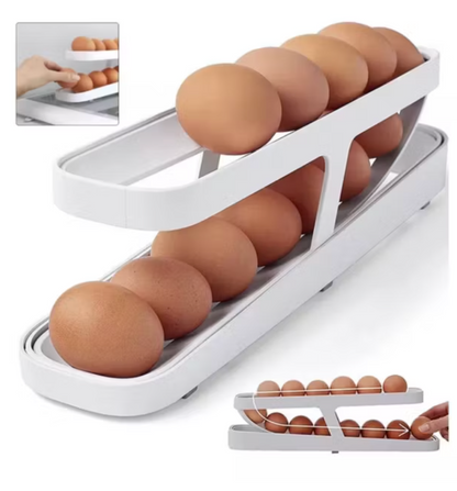 🥚Huevera Organizador Dispensador de Huevos