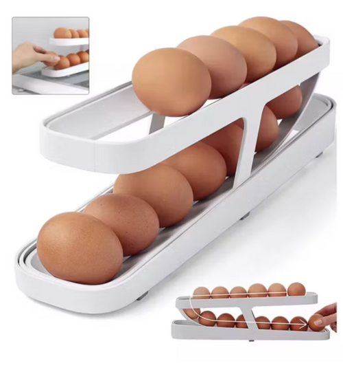 🥚Huevera Organizador Dispensador de Huevos