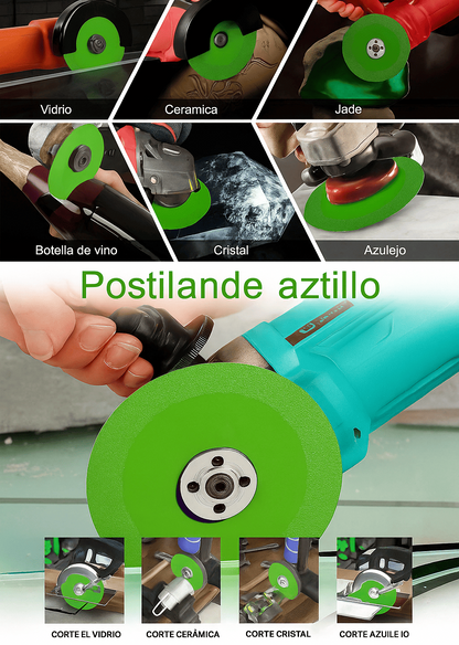 GREENDIAMOND®️ Disco Cortador Universal De Vidrio Y Cerámica