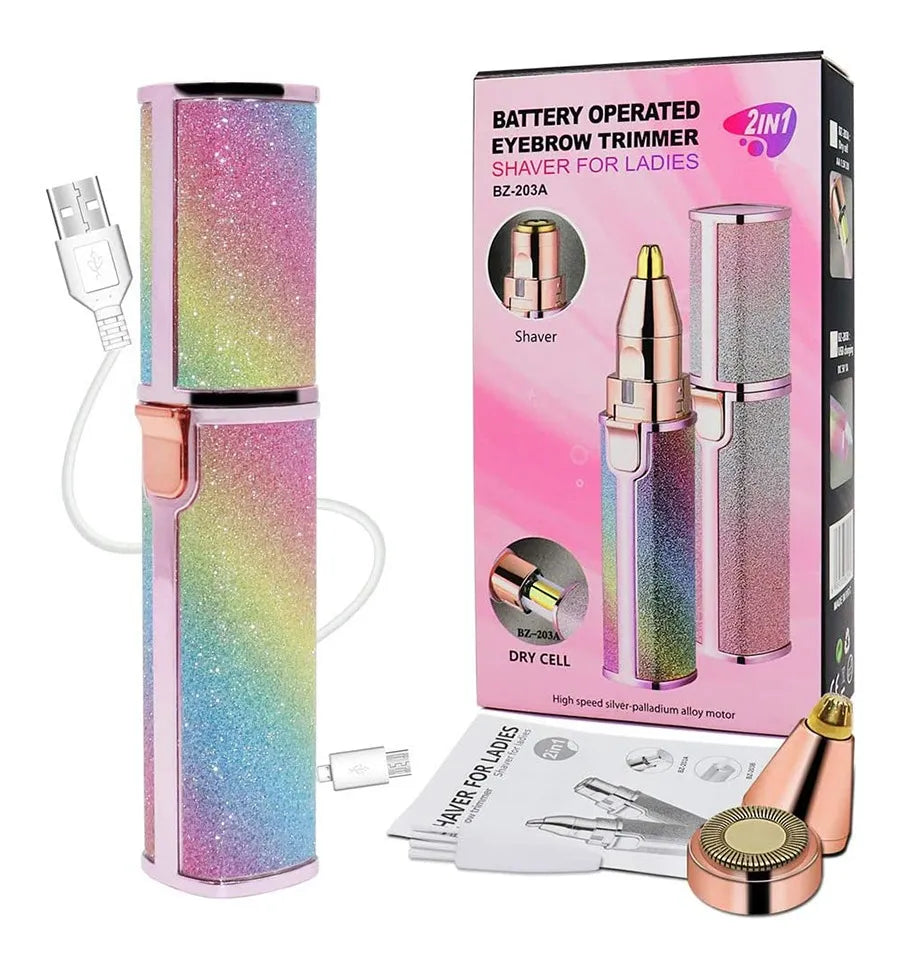 GlamTouch™ - Depilador Con Brillo 2 en 1 ✨