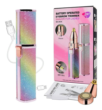 GlamTouch™ - Depilador Con Brillo 2 en 1 ✨