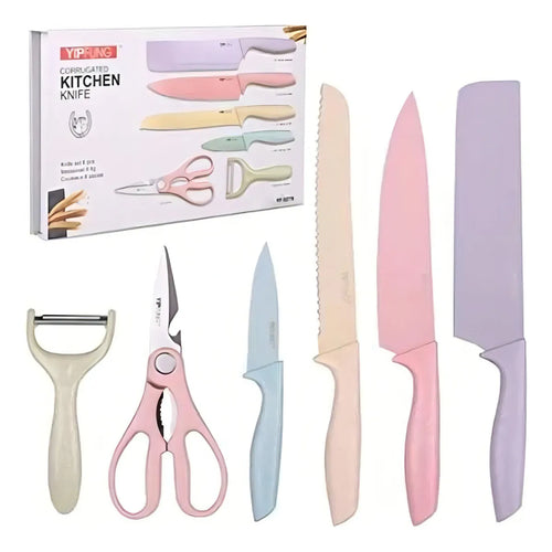Set de Cuchillos Premium Kitchen Knife (6 piezas)