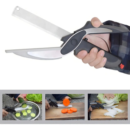 Tijeras de Cocina Mágicas 2 en 1