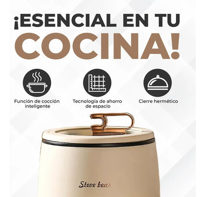 Olla Multifuncional Coreana + Ebook GRATIS🎁: Secretos de la Cocción Perfecta