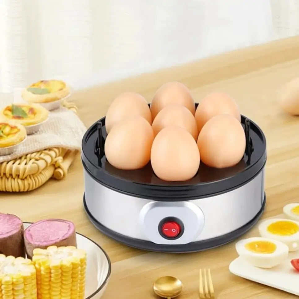 Hervidor De Huevos Electrico 6 Puestos + Ebook Premium +100 Recetas Deliciosas GRATIS🎁