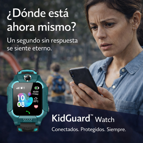 KidGuard™ Watch “Conectados. Protegidos. Siempre.” + OBSEQUIO 🎁