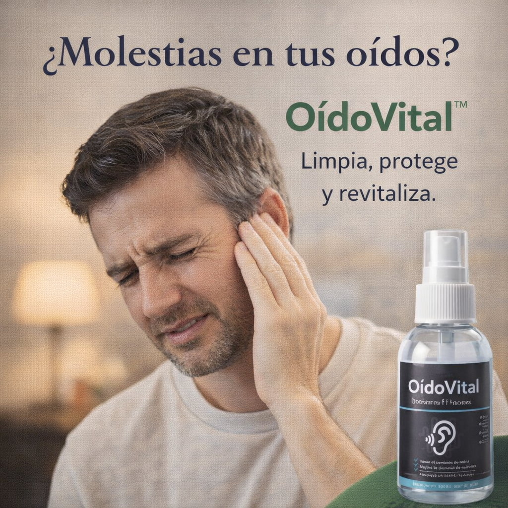 👂 OídoVital™ Limpia, protege y revitaliza + OBSEQUIO 🎁
