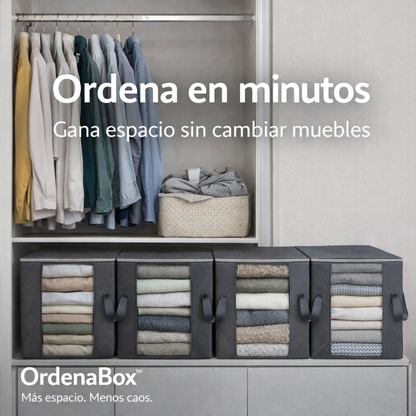 🟢 OrdenaBox™ “Más espacio. Menos caos.” + OBSEQUIO 🎁