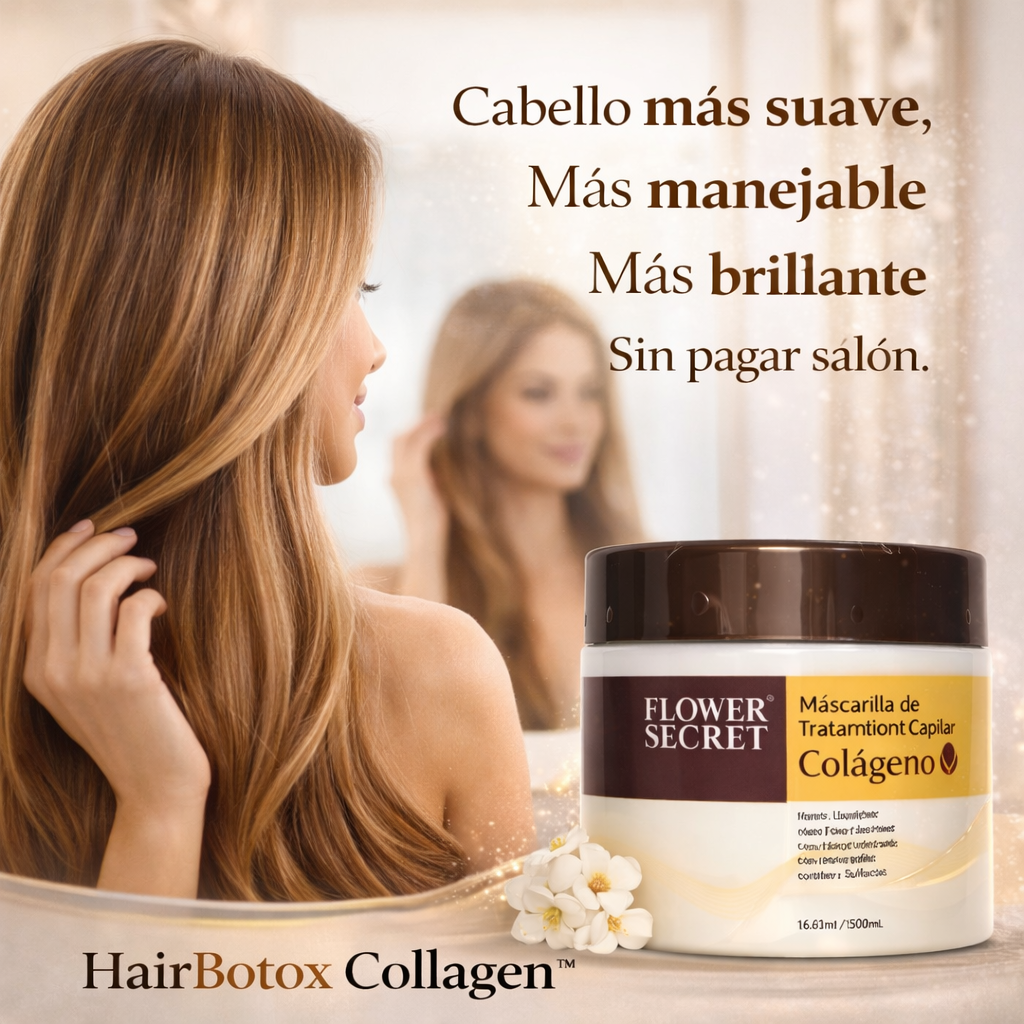 HAIRBOTOX COLLAGEN™Repara, suaviza y transforma desde la primer aplicación+OBSEQUIO 🎁