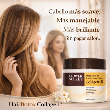 HAIRBOTOX COLLAGEN™Repara, suaviza y transforma desde la primer aplicación+OBSEQUIO 🎁