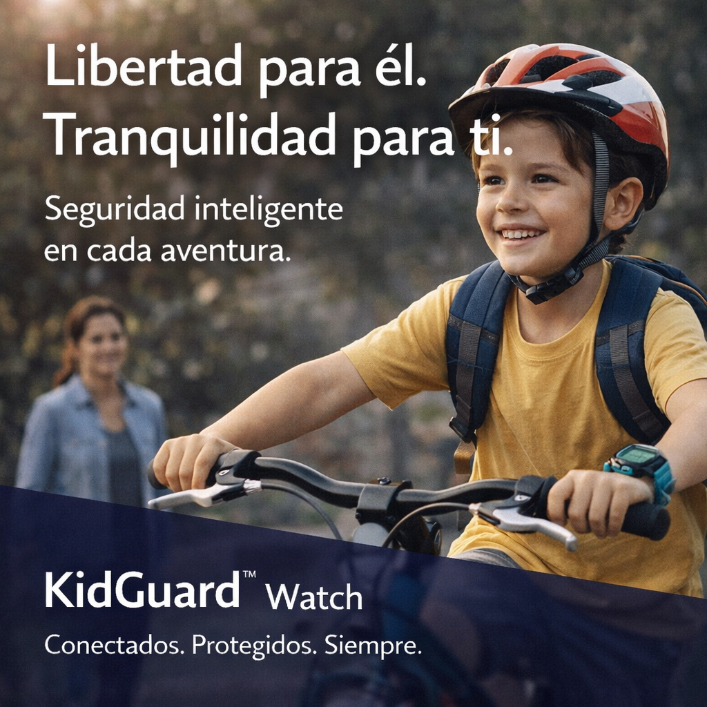 KidGuard™ Watch “Conectados. Protegidos. Siempre.” + OBSEQUIO 🎁