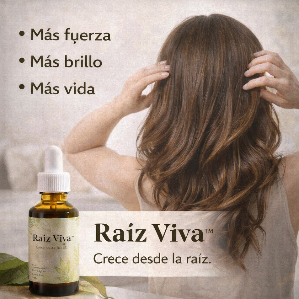 🌱 Raíz Viva™ Crece desde la raíz + OBSEQUIO 🎁