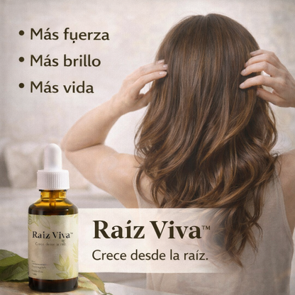 🌱 Raíz Viva™ Crece desde la raíz + OBSEQUIO 🎁