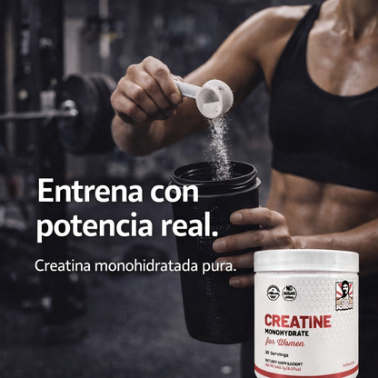 FemPower Creatine™ “Fuerza que se nota.” + OBSEQUIO 🎁