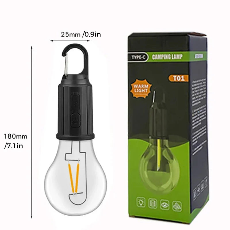 PROMO 2X1 Ampolleta Solar Portátil – Luz Segura para Apagones y Aventuras