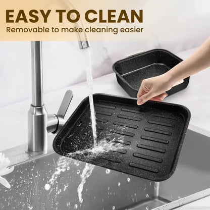 Plancha Electrica Antiadherente | Zona Bbq Premium + Ebook con Recetario Exclusivo GRATIS🎁