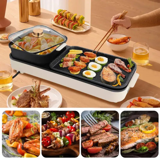 Plancha Electrica Antiadherente | Zona Bbq Premium + Ebook con Recetario Exclusivo GRATIS🎁